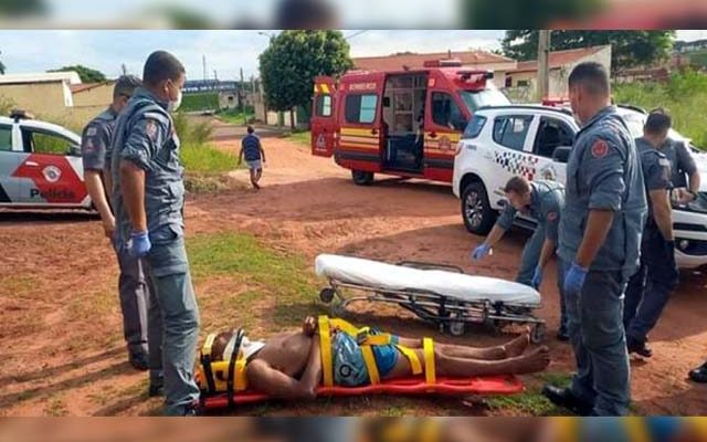 Homem agredido foi socorrido até a UPA - Unidade de Pronto Atendimento, onde acabou falecendo. Foto: Internauta