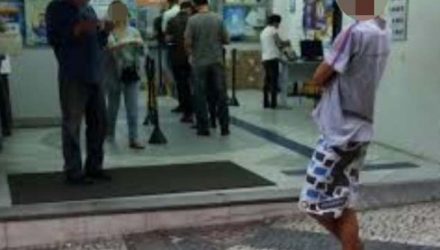Acusado é o que fica pedindo dinheiro na lotérica, farmácia e padaria. Foto: O Foco