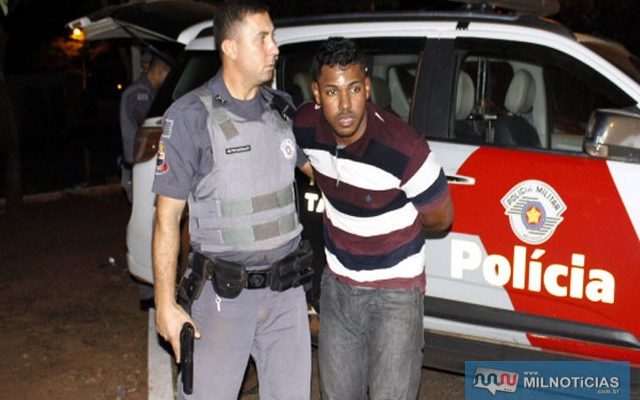 Guilherme Henrique Pio de Oliveira,  o “Gui”, então com 21 anos, quando foi preso acusado de roubo em 2017. Foto: MANOEL MESSIAS/Agência