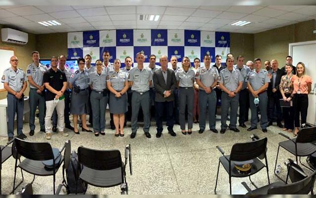 A visita aconteceu na última quinta-feira (10/03). (Foto: Divulgação/SSP-AM)