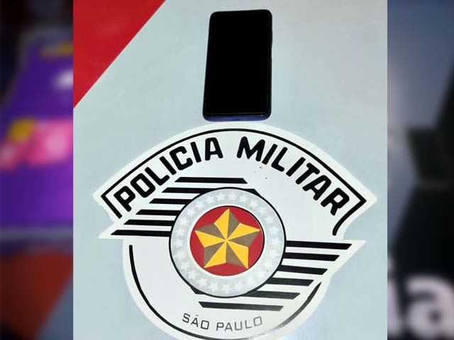 Celular marca Xiaomi, modelo Pocco X3, que após consulta de IMEI, constou ser produto de furto por Andradina em 23 de janeiro de 2022. Foto: DIVULGAÇÃO