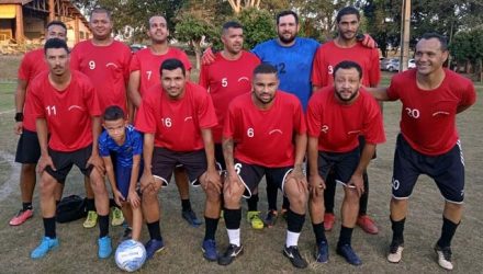 Amigos da Bola na categoria livre empatou pela contagem de 3 gols. Foto: MANOEL MESSIAS/Agência