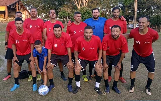 Amigos da Bola na categoria livre empatou pela contagem de 3 gols. Foto: MANOEL MESSIAS/Agência