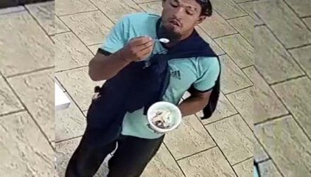 Argentino estava perambulando pelas ruas de Andradina e dirigindo gracejos e mexendo com várias mulheres. Foto: Divulgação