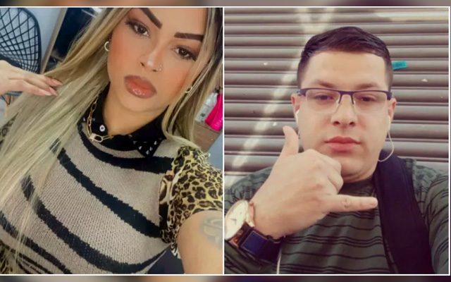 Sandra Maria de Sousa Silva, de 34 anos, morta na sexta-feira (22), no Centro de SP. O companheiro mexicano Davi Rodrigues é o principal suspeito. — Foto: Reprodução/TV Globo