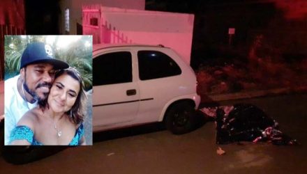 O casal Mirlene Gonçalves, 41 anos e Robson Leandro Fioroto, 42 anos, foi assassinado pelo vizinho no bairro Atenas, em Birigui. Foto: Divulgação