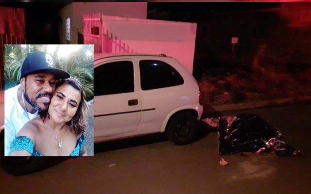 O casal Mirlene Gonçalves, 41 anos e Robson Leandro Fioroto, 42 anos, foi assassinado pelo vizinho no bairro Atenas, em Birigui. Foto: Divulgação