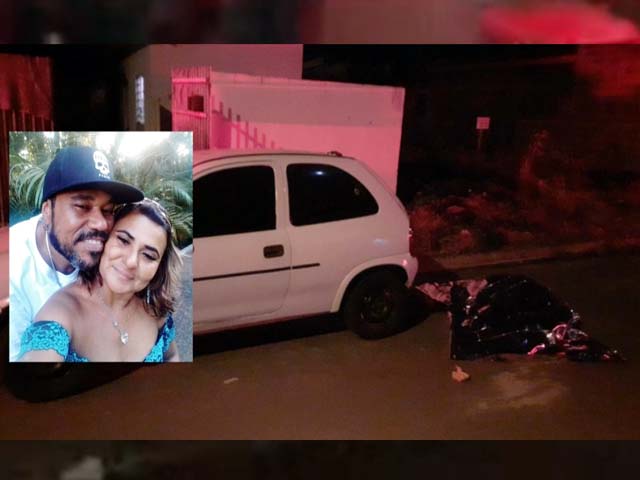 O casal Mirlene Gonçalves, 41 anos e Robson Leandro Fioroto, 42 anos, foi assassinado pelo vizinho no bairro Atenas, em Birigui. Foto: Divulgação