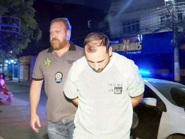 Médico anestesista Giovanni Quintella Bezerra foi preso e autuado em flagrante, na madrugada desta segunda-feira (11), por estupro. — Foto: Reprodução/ TV Globo