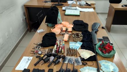 Operação da Polícia Civil investiga grupo suspeito de roubar tratores — Foto: Polícia Civil/Divulgação
