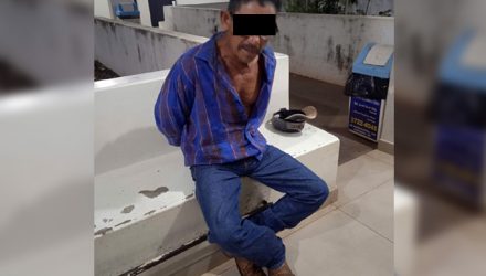 O ex-comerciante G. A. C., o “Mineirinho”, de 59 anos, acusado de tentativa de homicídio. Foto:  MANOEL MESSIAS