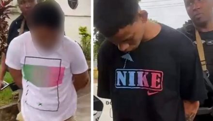 Adolescente e homem acusados de envolvimento no homicídio da atriz. Foto: