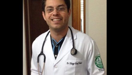 O médico Thiago Eloy França, de 36 anos, teve um traumatismo craniano encefálico. Foto: Arquivo de Família