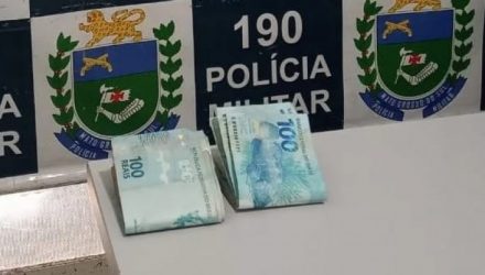 Funcionária foi flagrada pelo patrão. Foto: Divulgação/6º BPM