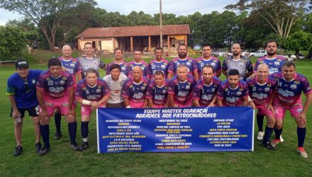 Equipe Máster Guaraçai conquistou o 2º Torneio Entre Amigos, realizado em Andradina. Foto: MANOEL MESSIAS