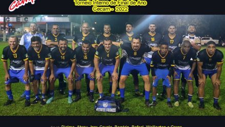 Time do Prando surpreendeu e foi o grande campeão do Torneio Interno de Final de Ano do Cecam. Foto: MIL NOTICIAS