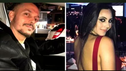 Advogado Vicente Nogueira Gumbis de Souza, de 48 anos, matou a tiros a ex-companheira Michelli Stefani, 27. Foto: Divulgação',