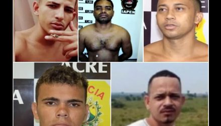 Cinco homens foram assassinados durante a rebelião que durou mais de 24 horas em presídio do AC — Foto: Arquivo