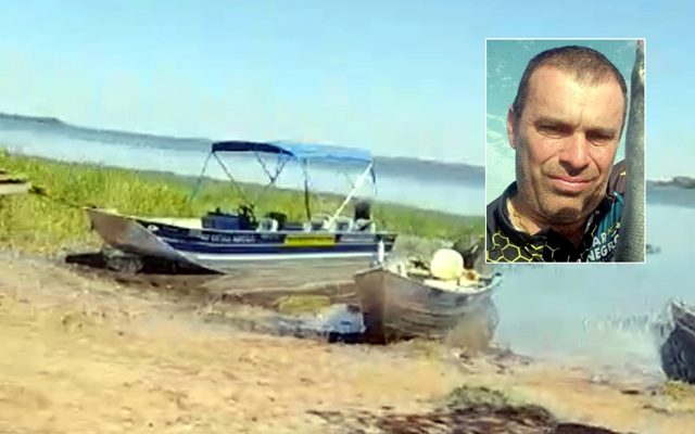 Júnior Berata, de 47 anos, estava sozinho no barco quando acabou desaparecendo. Foto: Divulgação