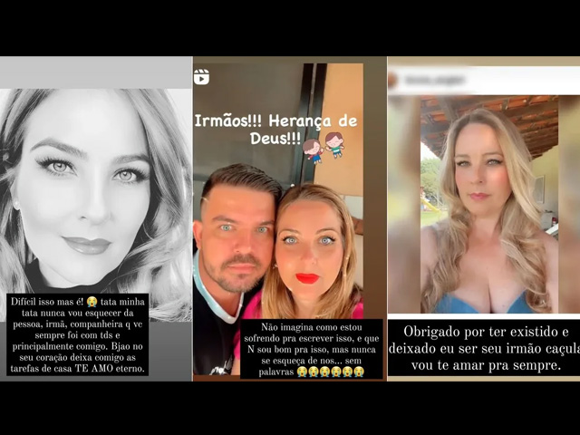 Irmão de dentista de Araras encontrada morta faz post nas redes sociais dizendo que a ama — Foto: Reprodução/Instagram