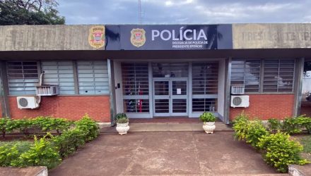 Delegacia da Polícia Civil, em Presidente Epitácio (SP) — Foto: Polícia Civil
