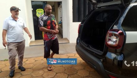 Reginaldo Silvestre da Silva, de 41 anos, acusado de ser o autor de um duplo homicídio. Foto: MIL NOTICIAS