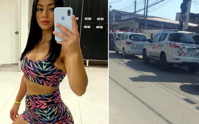 Mulher foi morta pelo ex-marido após discussão na casa dela, em São Vicente (SP) — Foto: Imagens cedidas pela página Vivendo na Baixada
