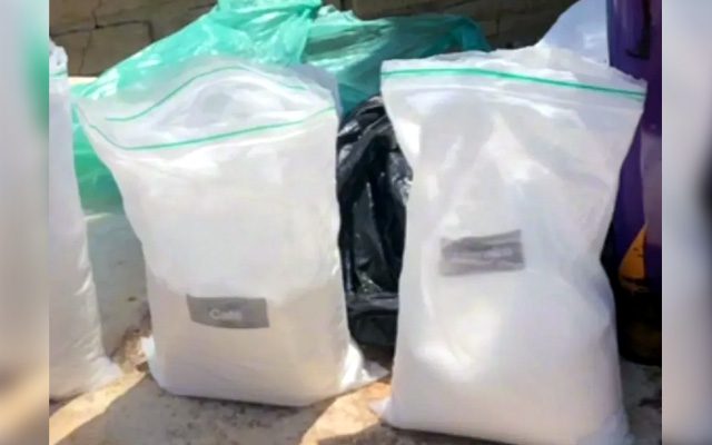 Laboratório de armazenamento de drogas e produção de cocaína foi descoberto, em Dracena (SP) — Foto: Polícia Militar