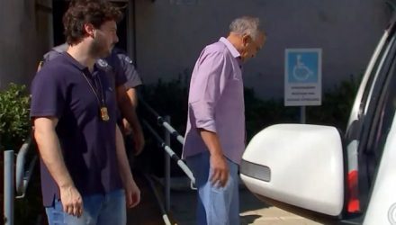Ex-diretor foi preso durante operação do Gaeco, em Araçatuba (SP) — Foto: Reprodução/TV TEM/Arquivo