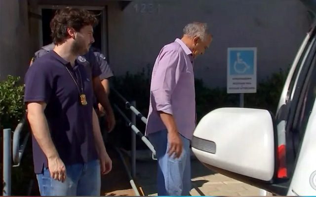 Ex-diretor foi preso durante operação do Gaeco, em Araçatuba (SP) — Foto: Reprodução/TV TEM/Arquivo
