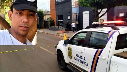 Tony Adenan Alviço (detalhe), de 21 anos, foi assassinado na tarde de segunda-feira (25). Foto: Divulgação