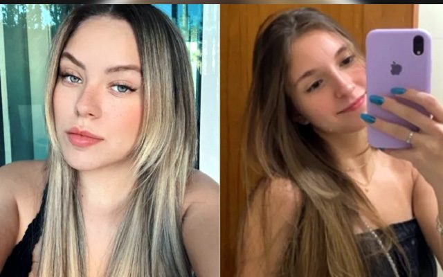 (Giovana de Oliveira e Anna Luiza, de 17 e 16 anos, mortas em acidente de carro)