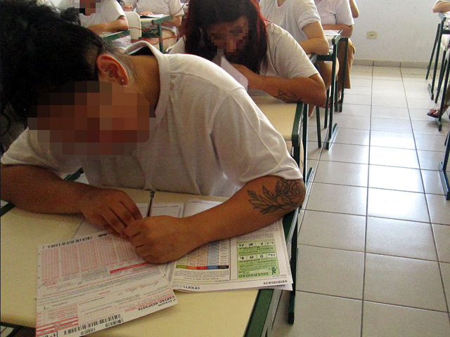 Sistema prisional na região registrou aprovação de 320 reeducandos  no ENEM PPL. Foto: SAP/Divulgação