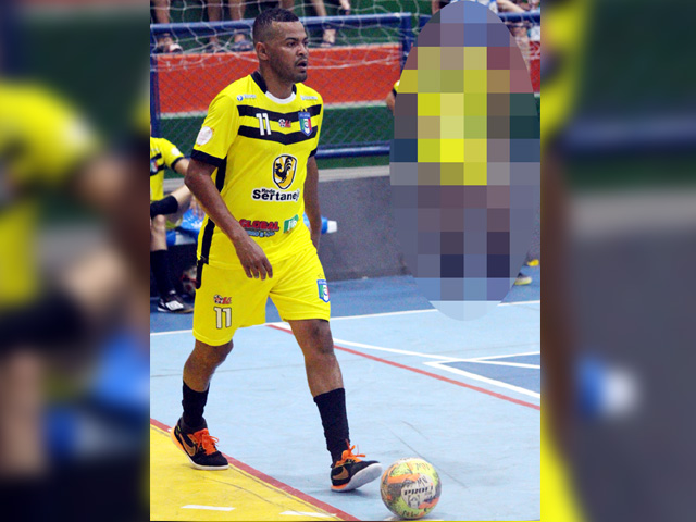 Flávio Henrique, o 'Puff', do Santo Antônio, é o artilheiro do Futsal 2024 com 9 gols. foto: Mil Noticias 