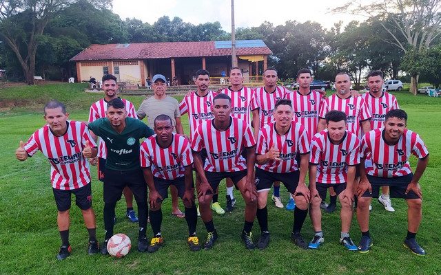 Equipe de Nova Independência foi formada por jogadores da categoria livre. Foto: Mil Noticias