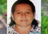Ruth Merlin Soledade, de 57 anos, morreu ao bater motoneta em um bovino na estrada do Timboré/Porto de Areia. Foto: Divulgação