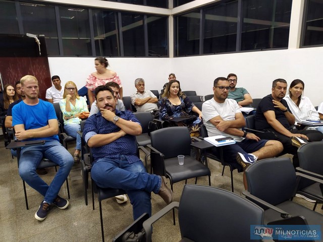 Palestra aconteceu na sede da AEAR, no bairro Passarelli. Foto: Mil Noticias