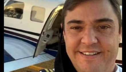 Ângelo Chaves Pucci, de 44 anos, era o único tripulante do avião. Foto: redes sociais