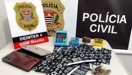 Operação fecha casas de prostituição em Marília — Foto: Polícia Civil/Divulgação