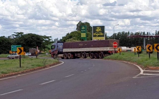 No esboço do projeto da duplicação, rodovia perderá as alças de acesso para a Av. Rio Grande do Sul. Foto: Moises Eustaquio